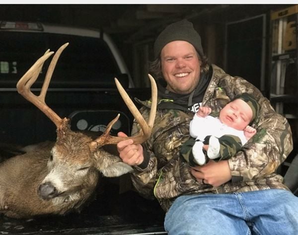 First bow buck and first baby girl